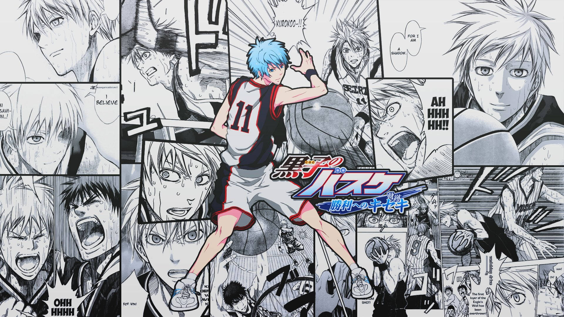 Kuroko No Basket Manga Poster Background