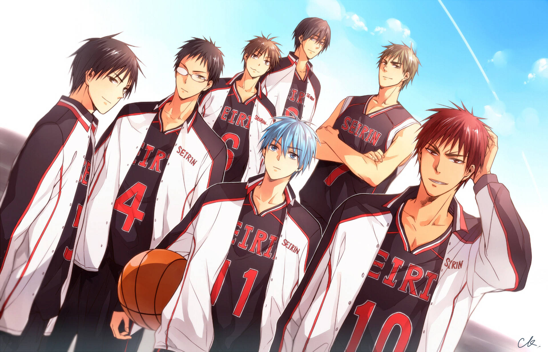 Kuroko's Touou Basketball Team Background