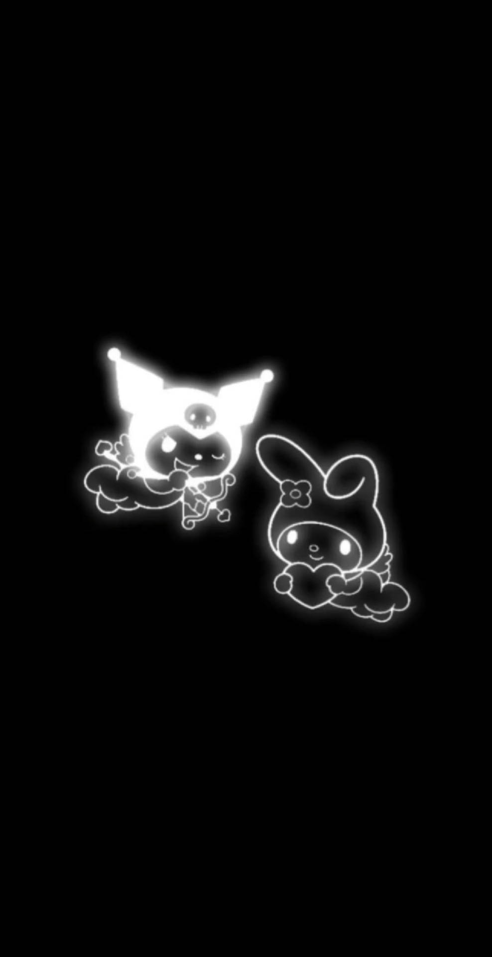 Kuromi And Melody Sanrio Characters Background