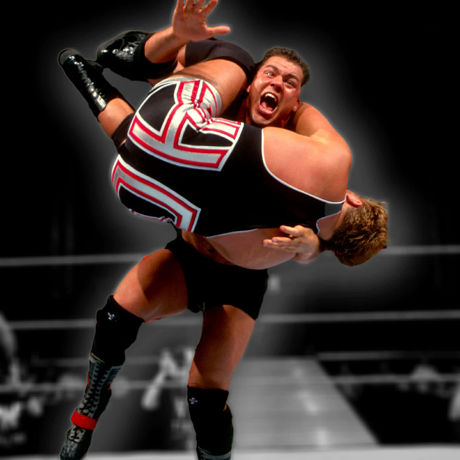 Kurt Angle And Owen Hart Slam Background