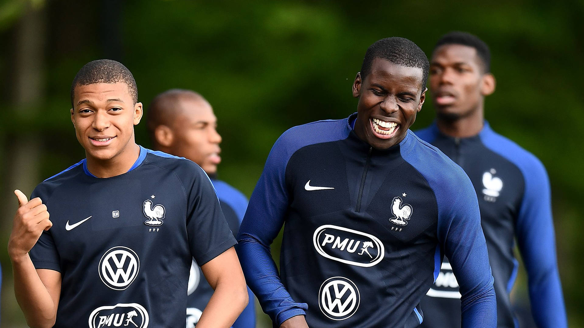 Kurt Zouma French Practice