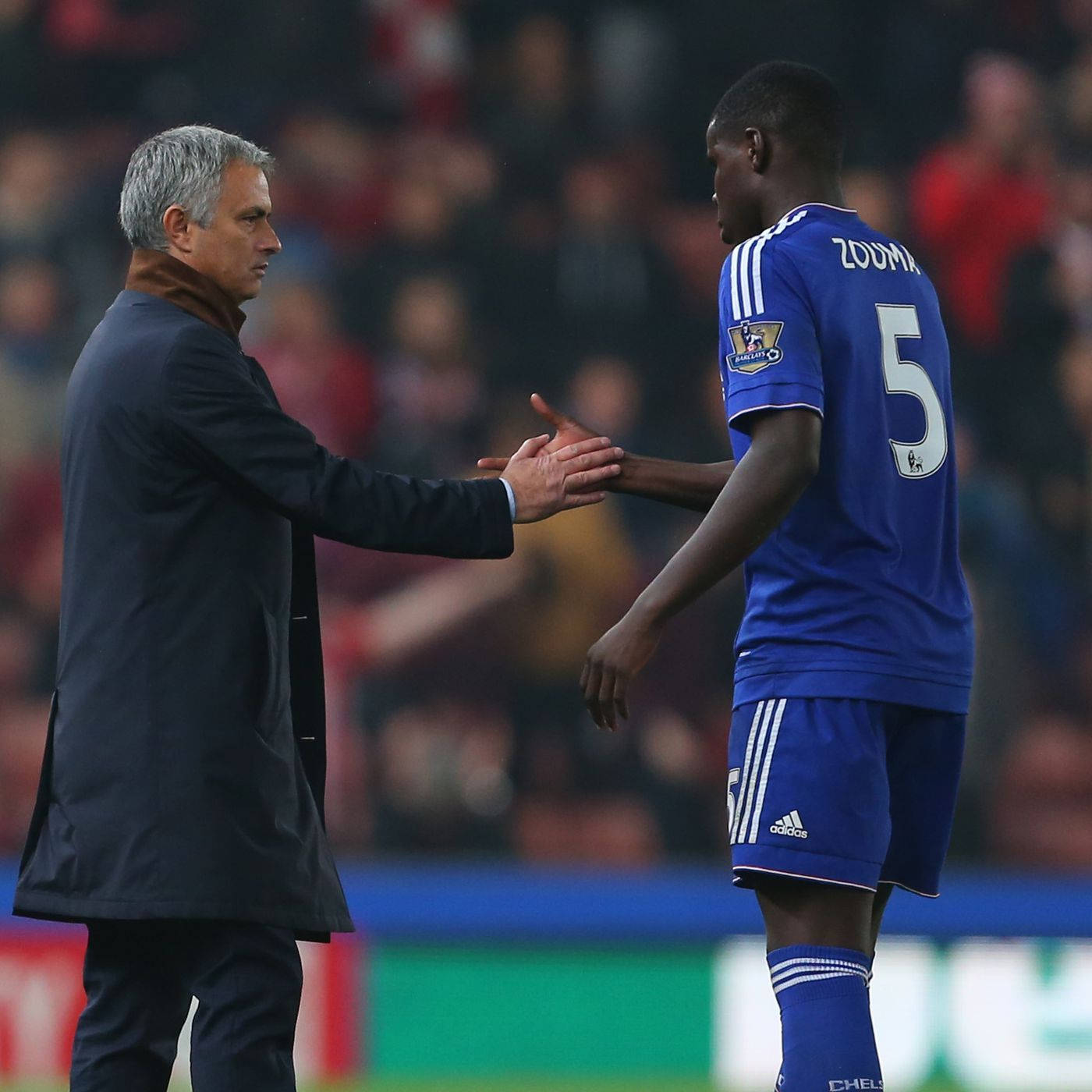 Kurt Zouma Greeting Manager Background