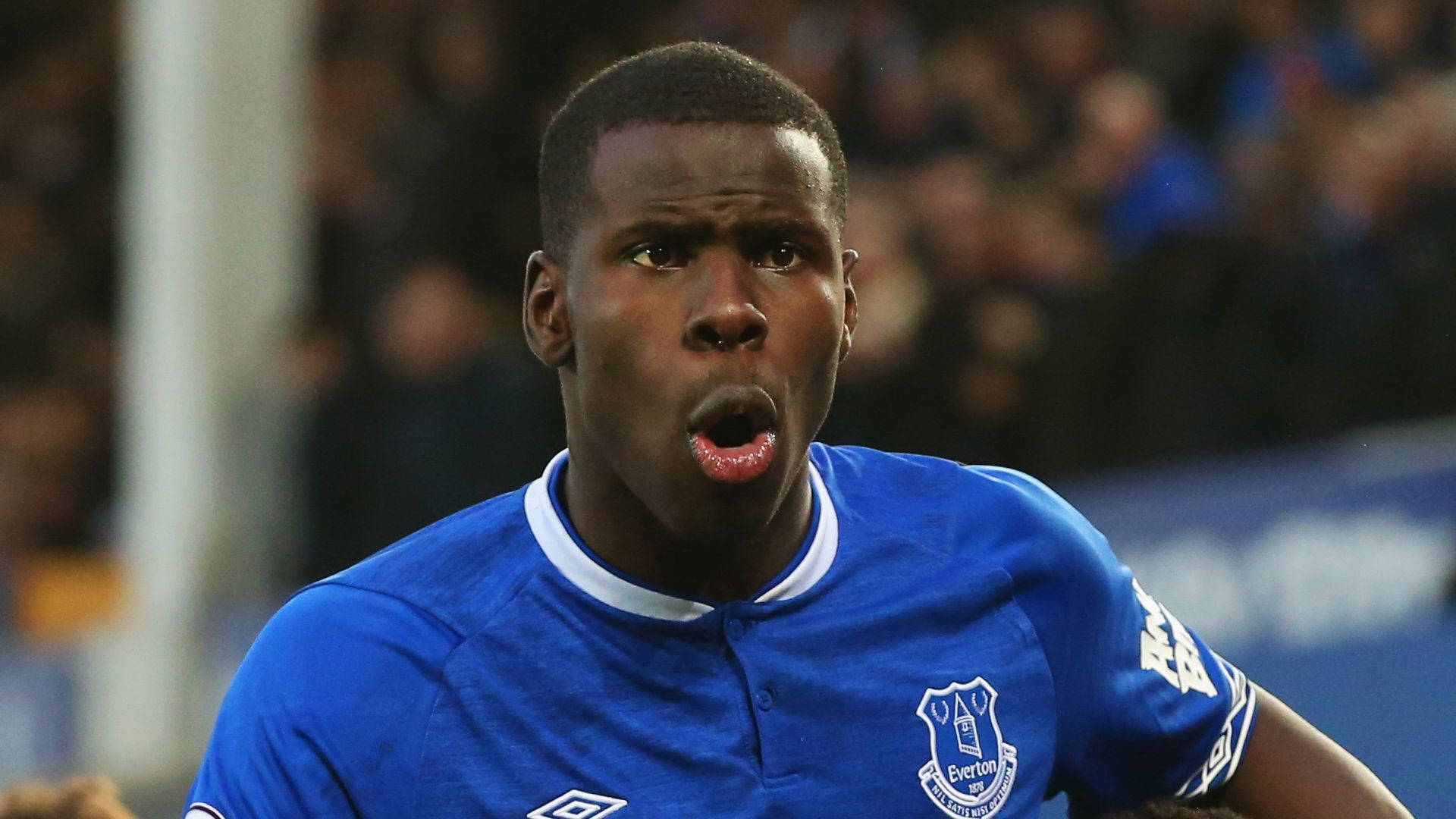 Kurt Zouma Open Mouth