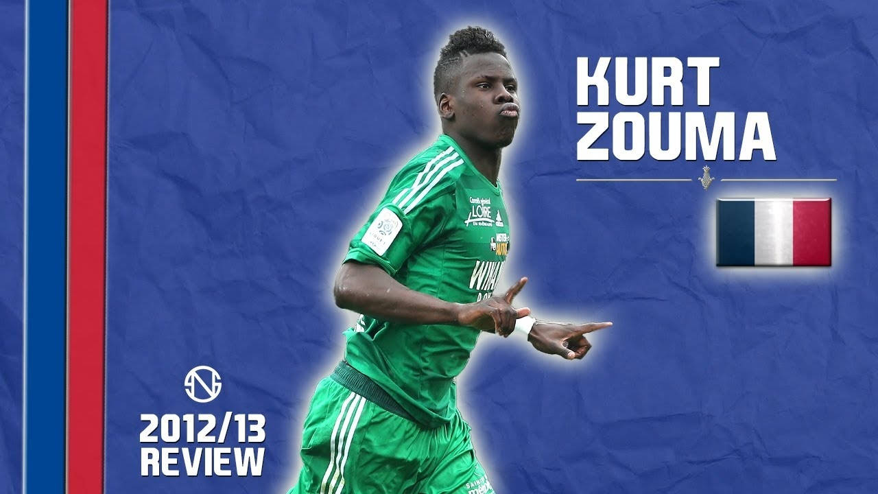 Kurt Zouma Review Green Jersey Background