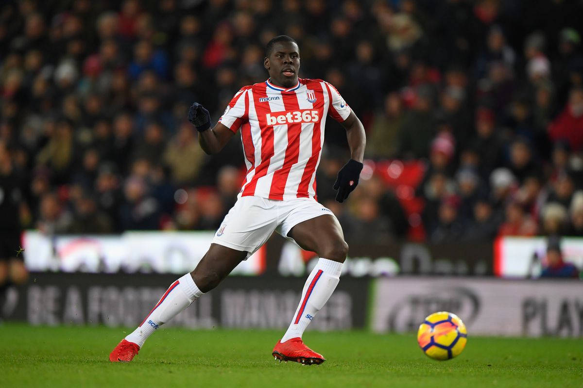 Kurt Zouma Stoke City Yellow Ball