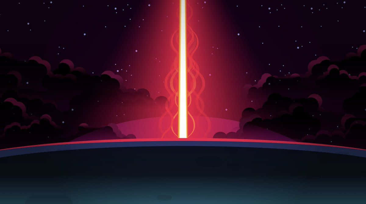 Kurzgesagt Laser Background