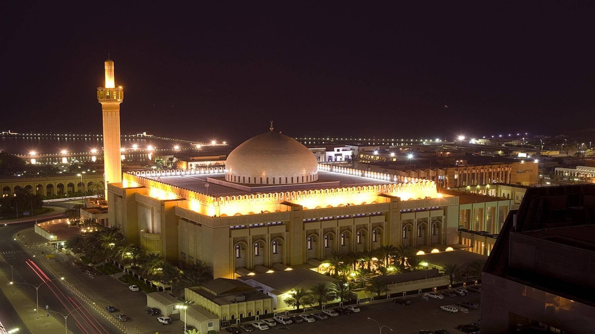 Kuwait Grand Mosque Background