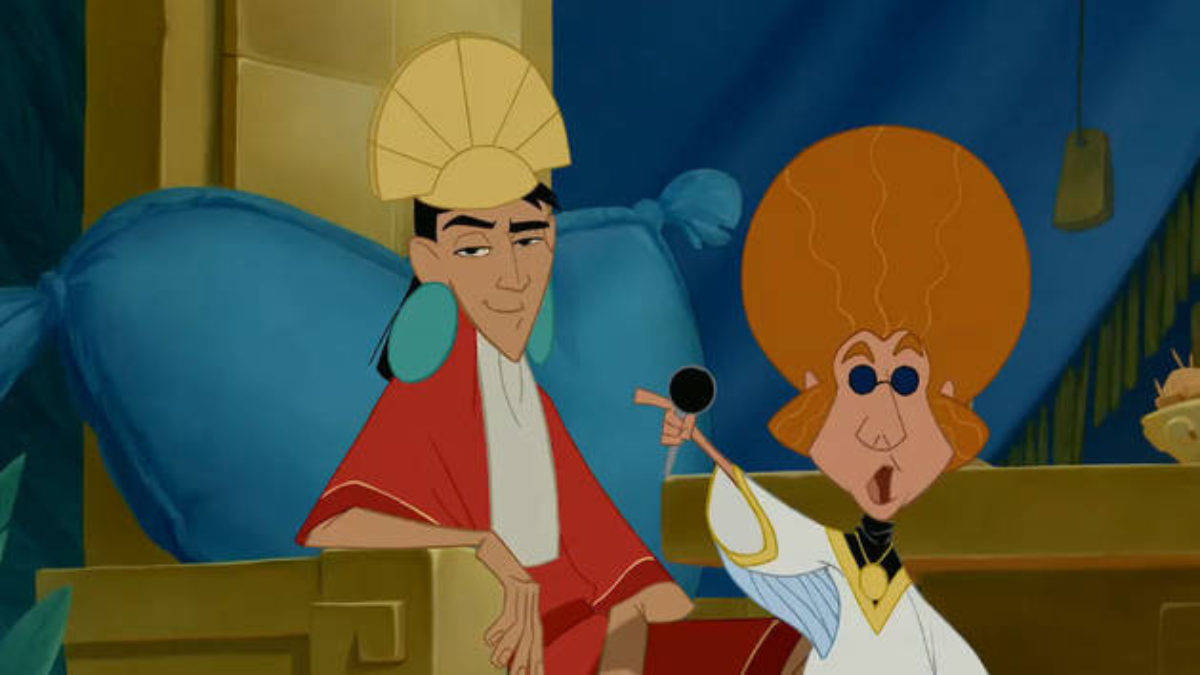 Kuzco Smirk The Emperors New Groove Background