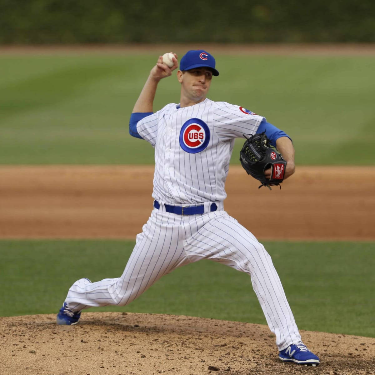 Kyle Hendricks In Action