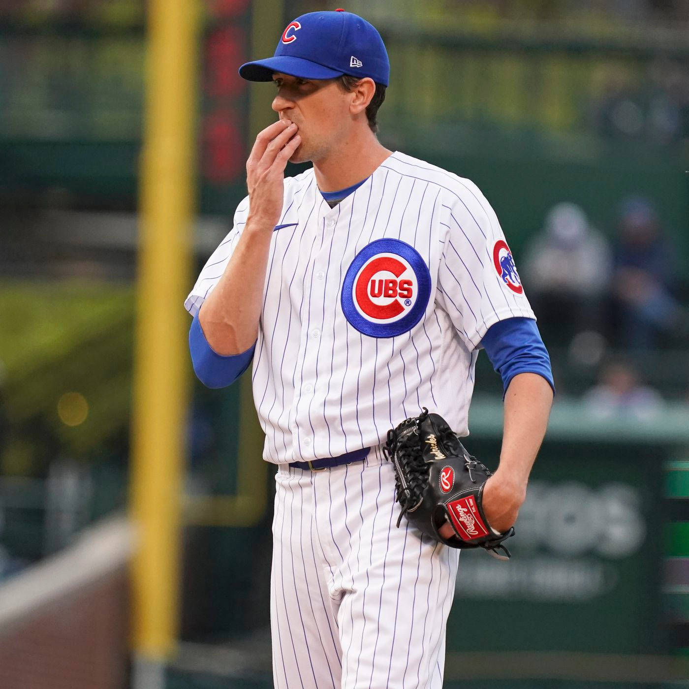 Kyle Hendricks Kissing His Hand