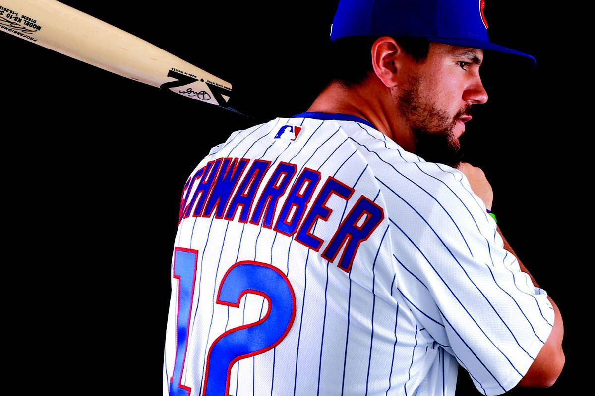 Kyle Schwarber Back Photo Background