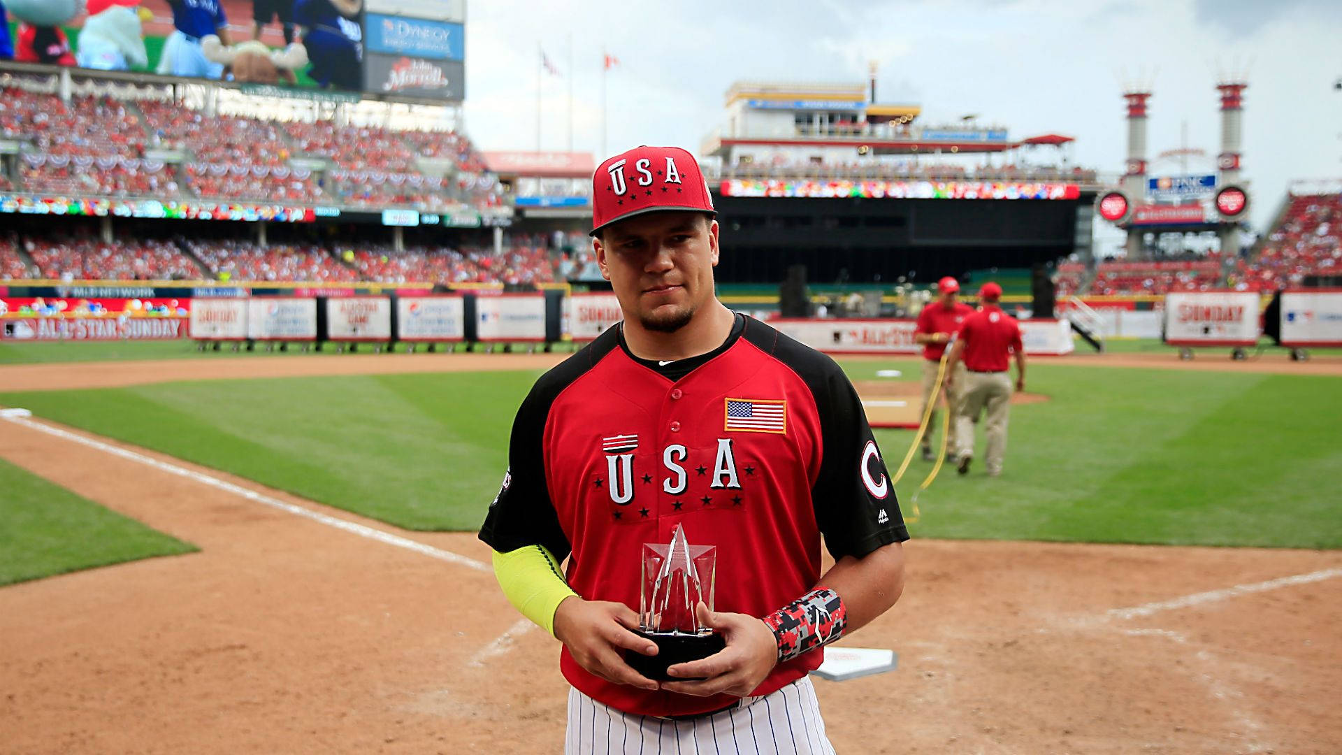 Kyle Schwarber In Red And Black