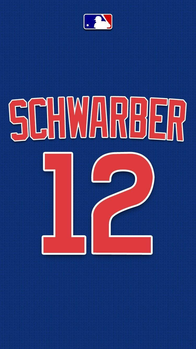 Kyle Schwarber Jersey 12 Background