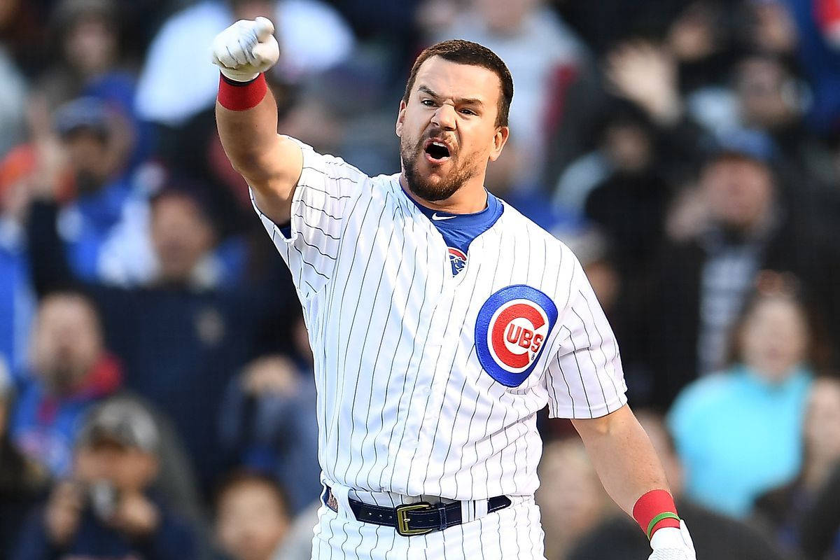 Kyle Schwarber Pointing Angrily