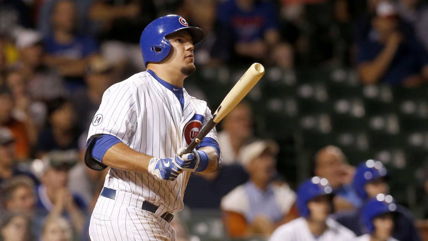 Kyle Schwarber Ready For Swing