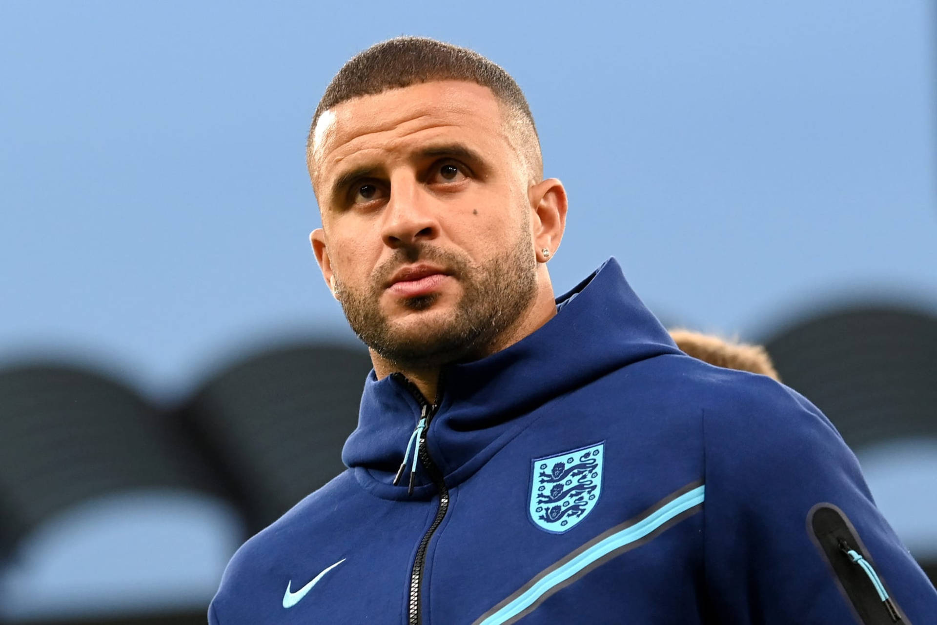 Kyle Walker England Blue Hoodie