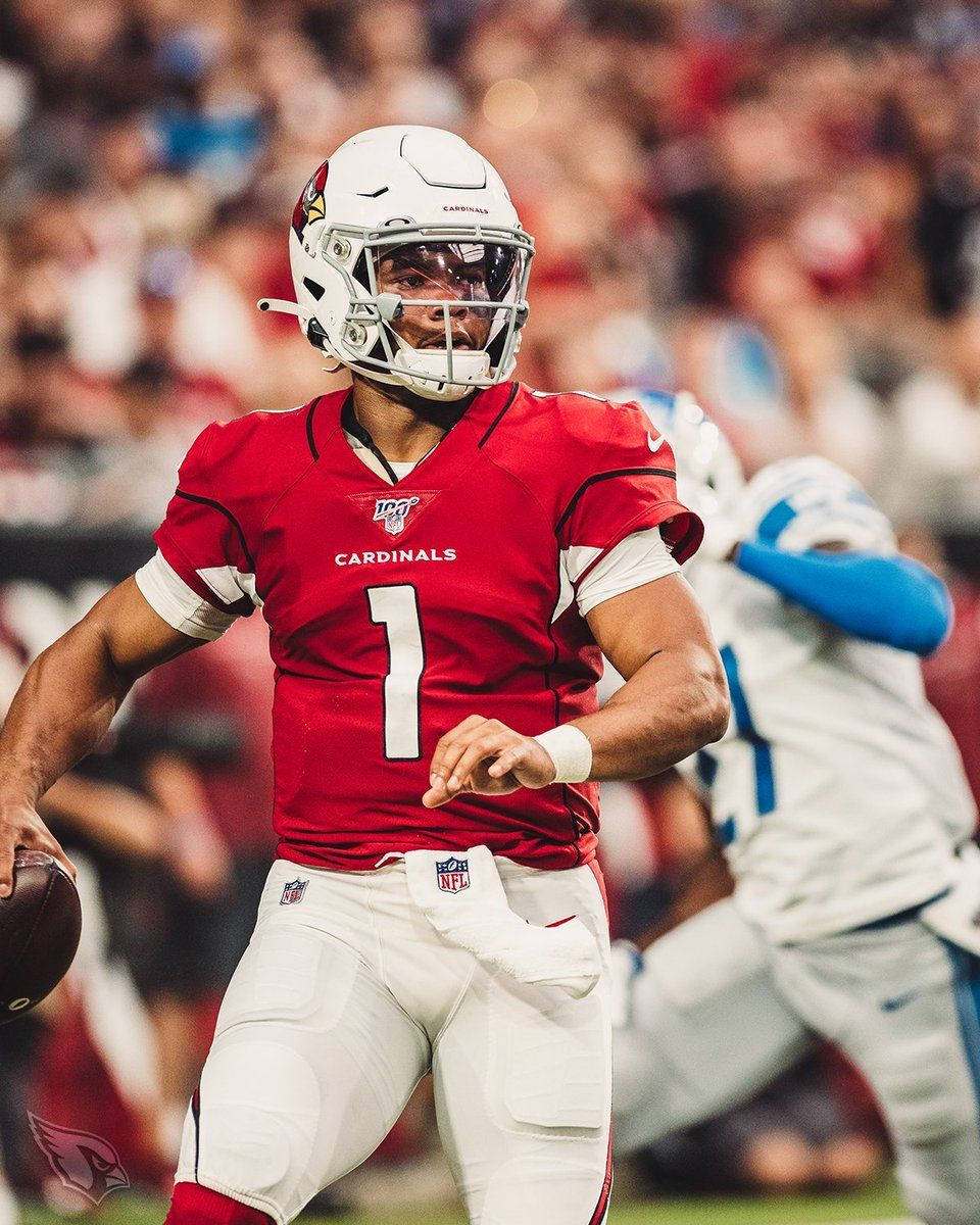 Kyler Murray Against Detroit Lions Background