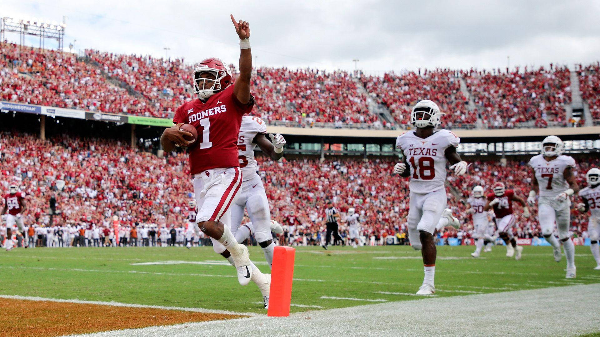 Kyler Murray Number 1 Touchdown Background