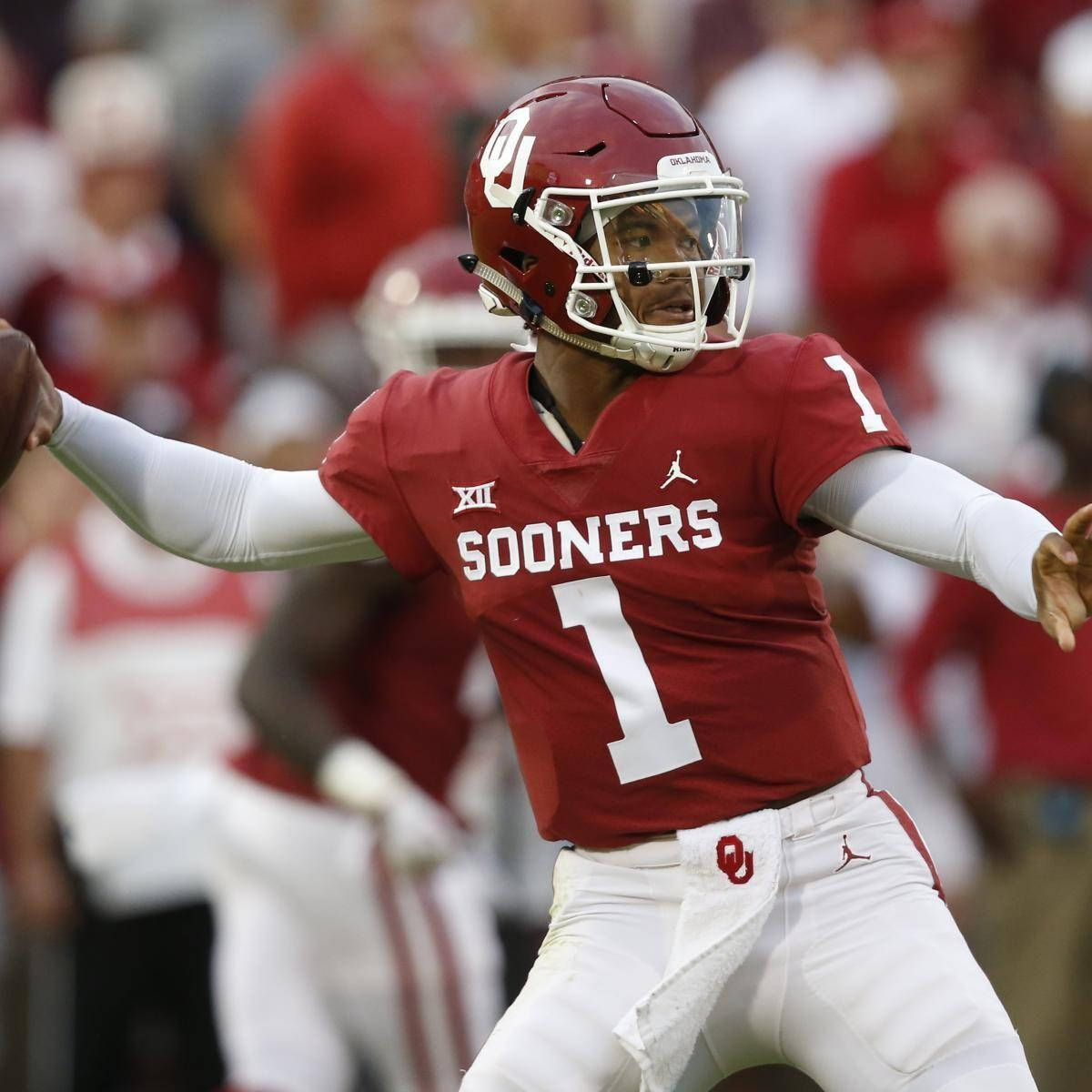 Kyler Murray Red Sooners Pass