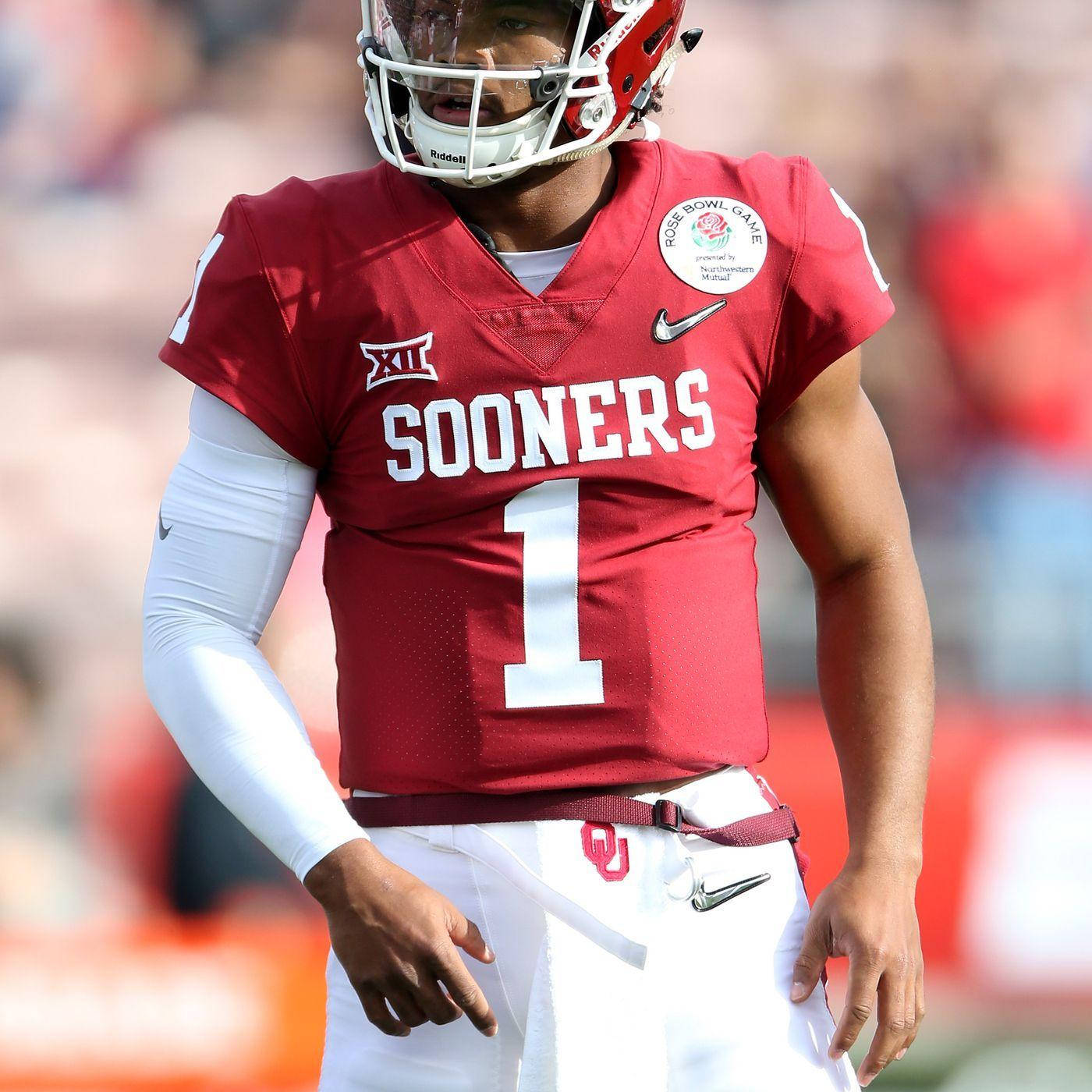 Kyler Murray Sooners Portrait Background