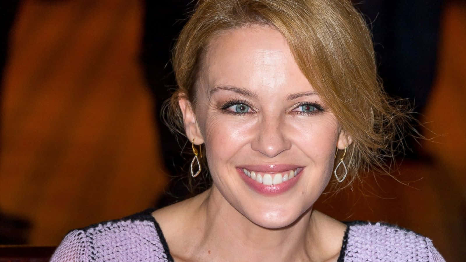 Kylie Minogue Smiling Portrait