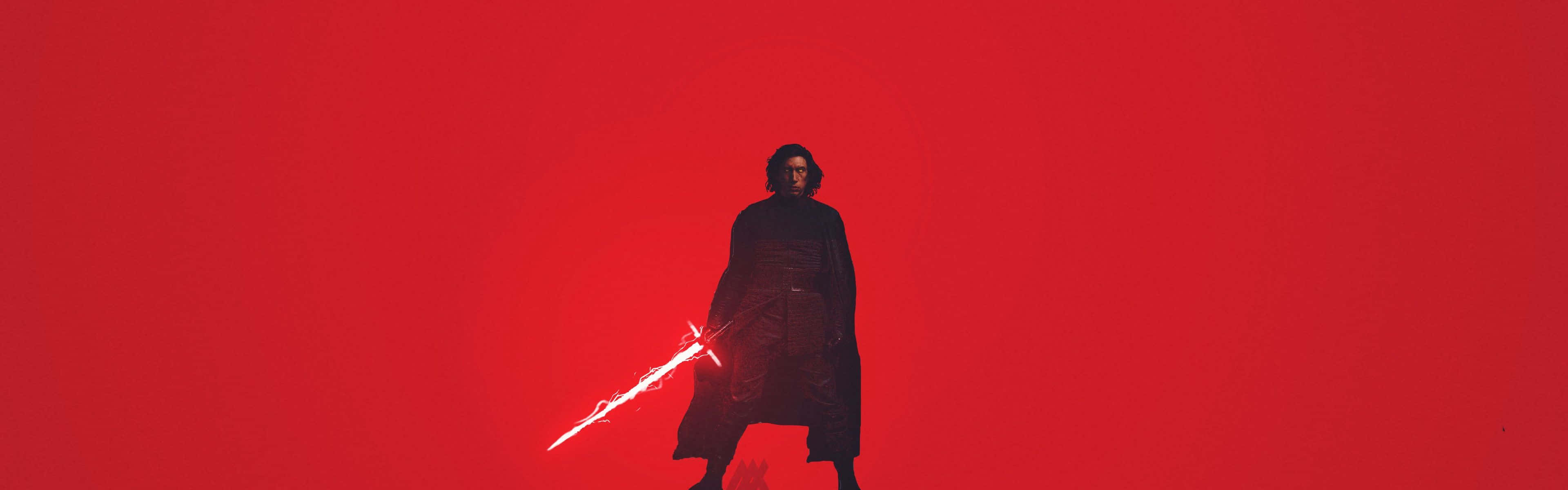 Kylo Ren Conjures A Force Storm Background