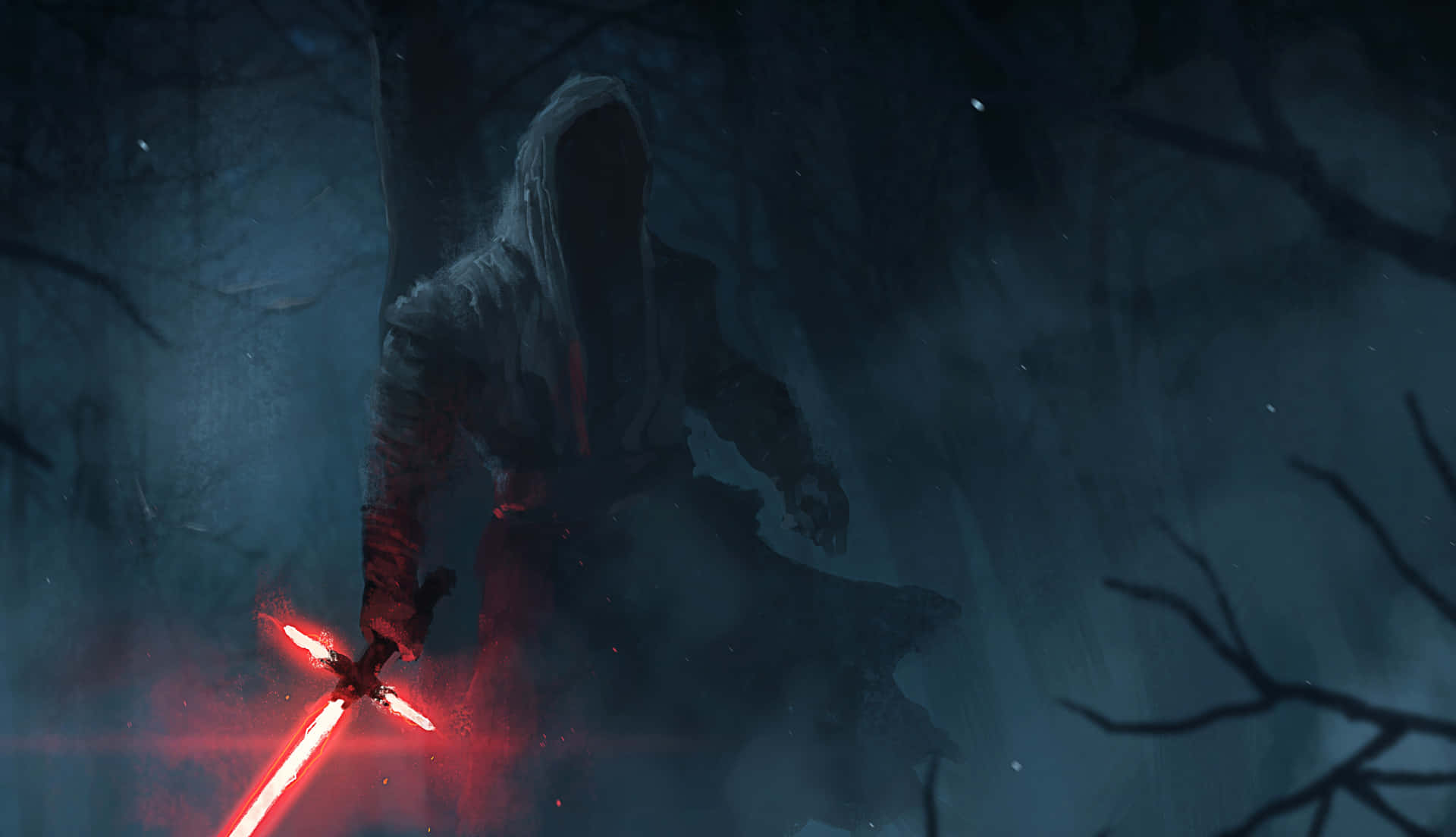 Kylo Ren From Star Wars The Force Awakens Background