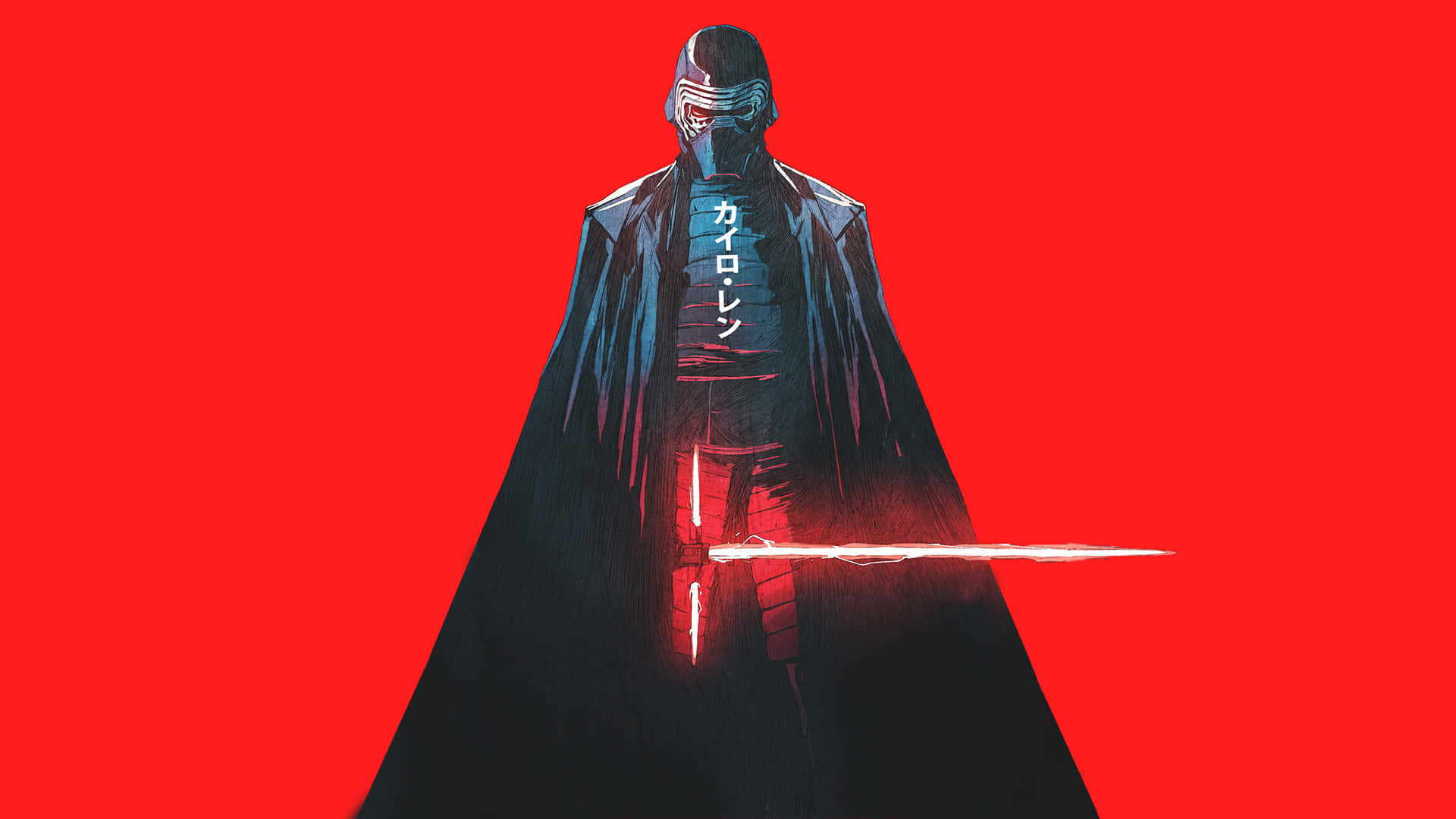 Kylo Ren In Star Wars: The Last Jedi Background