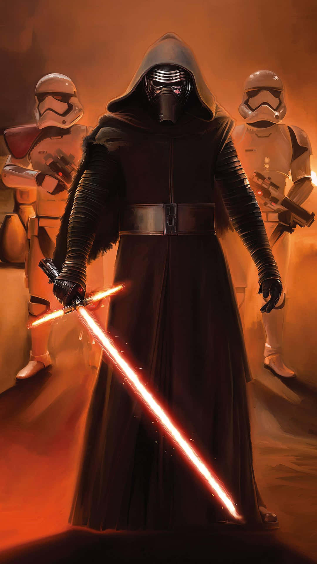 Kylo Ren Iphone [wallpaper] Background