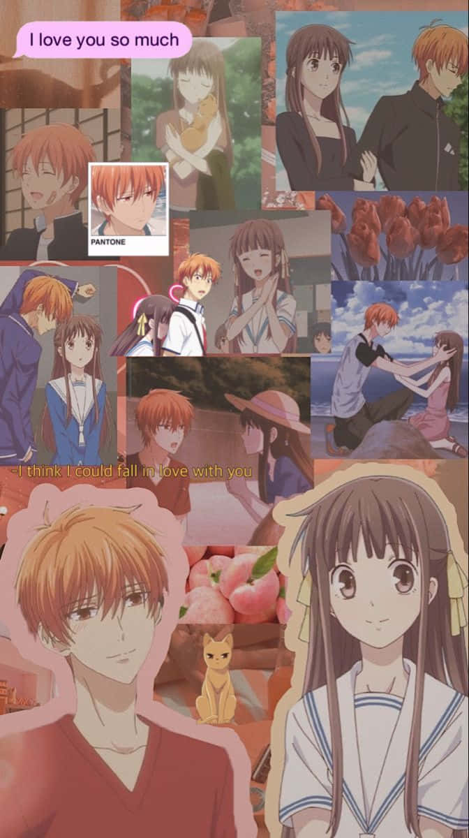 Kyo Sohma As He Appears In Fruits Basket Background