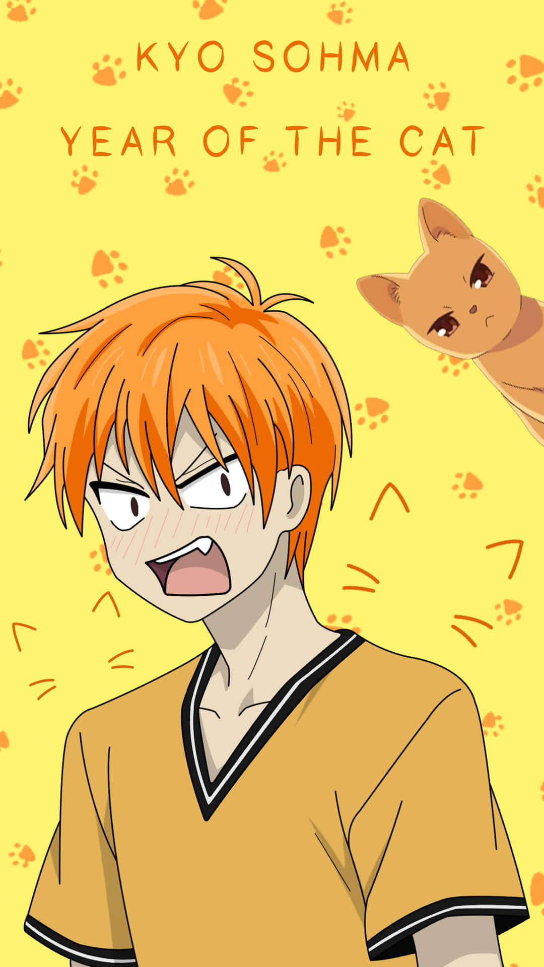 Kyo Sohma, Cat Of The Sohma Clan Background