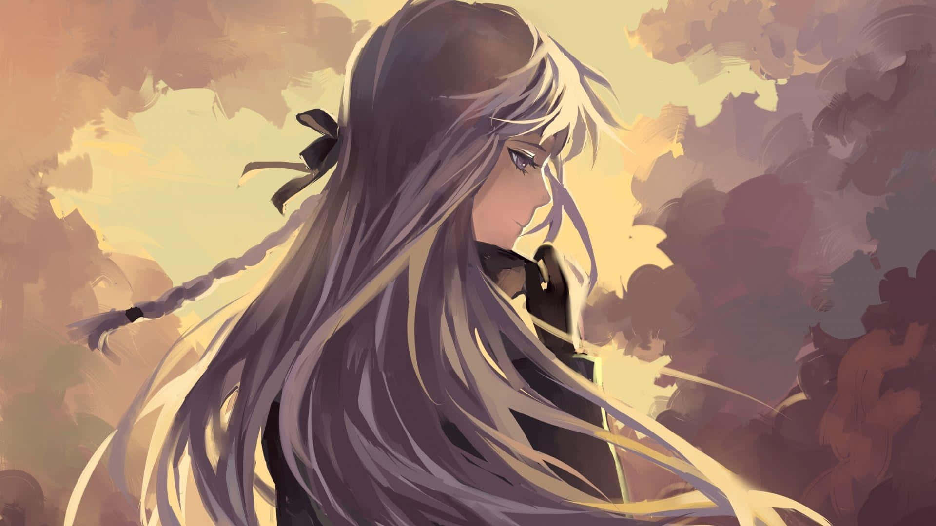 Kyouko Kirigiri Dramatic Danganronpa Pfp Background