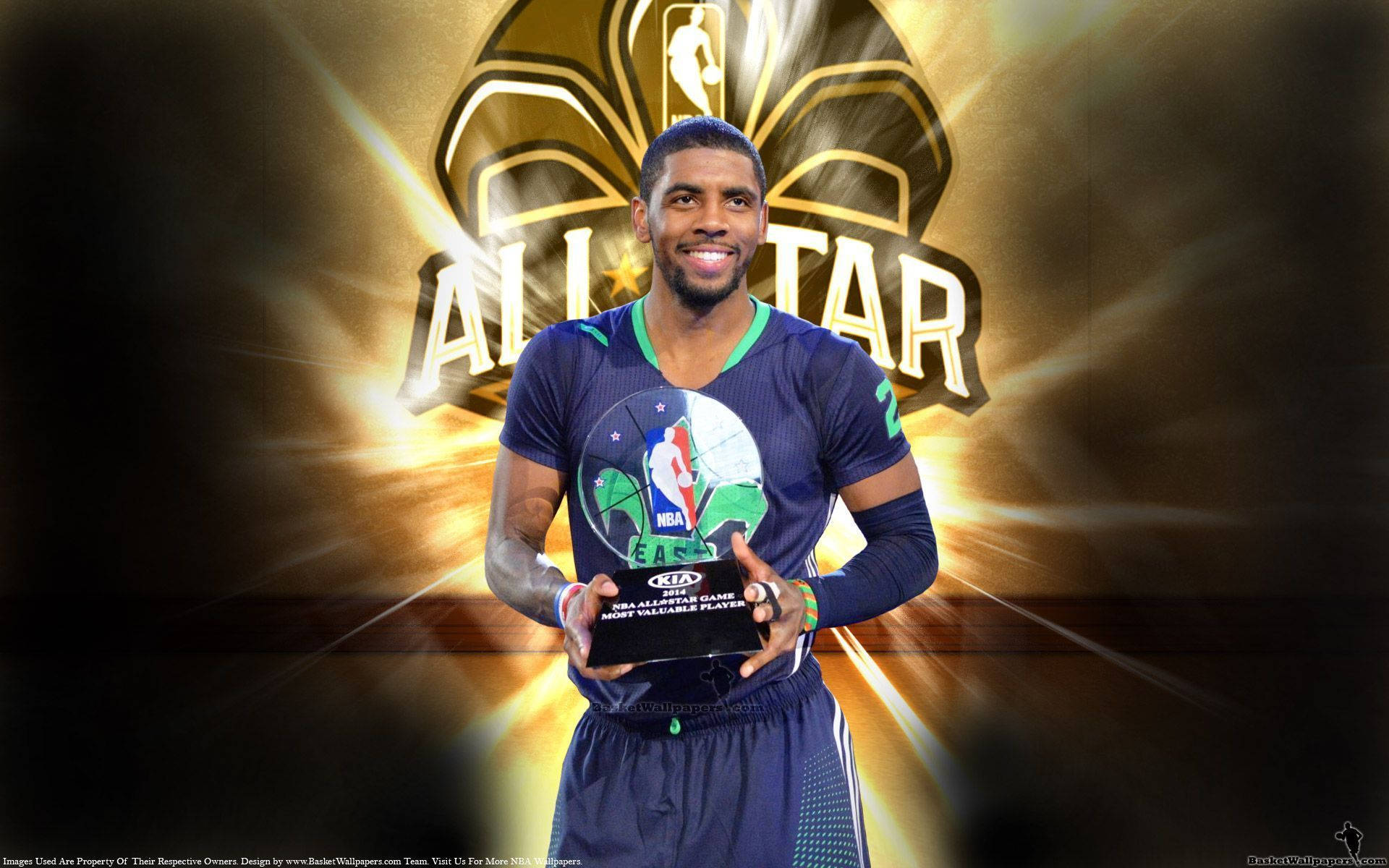 Kyrie Irving All Star Award Background