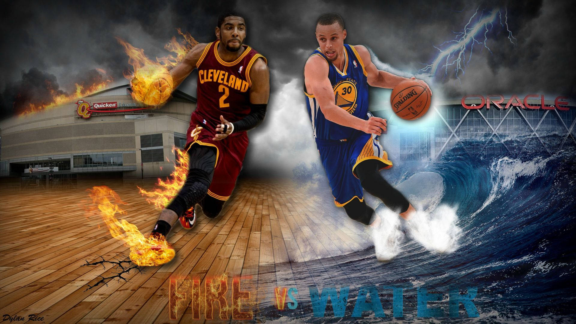 Kyrie Irving And Stephen Curry Background