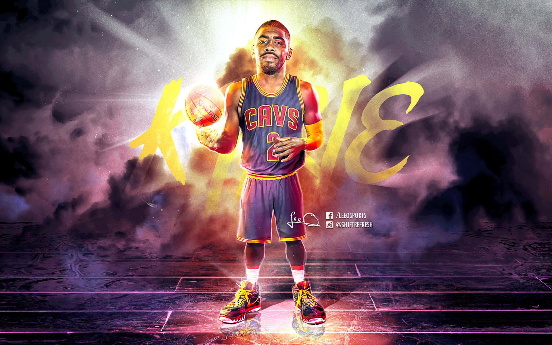 Kyrie Irving Exudes Coolness Background