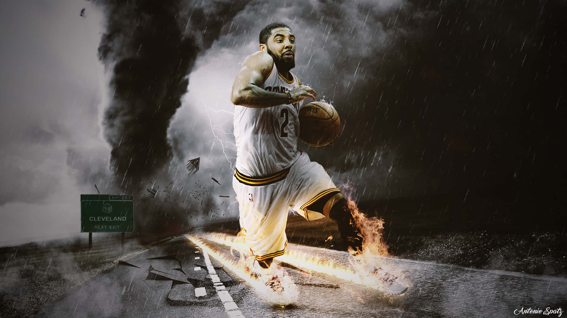 Kyrie Irving Is Keepin It Cool! Background