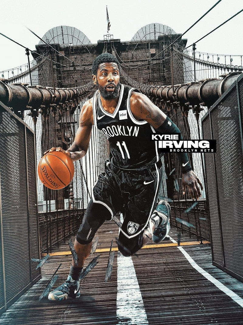 Kyrie Irving Is Making His Mark With His New Team, The Brooklyn Nets. Background