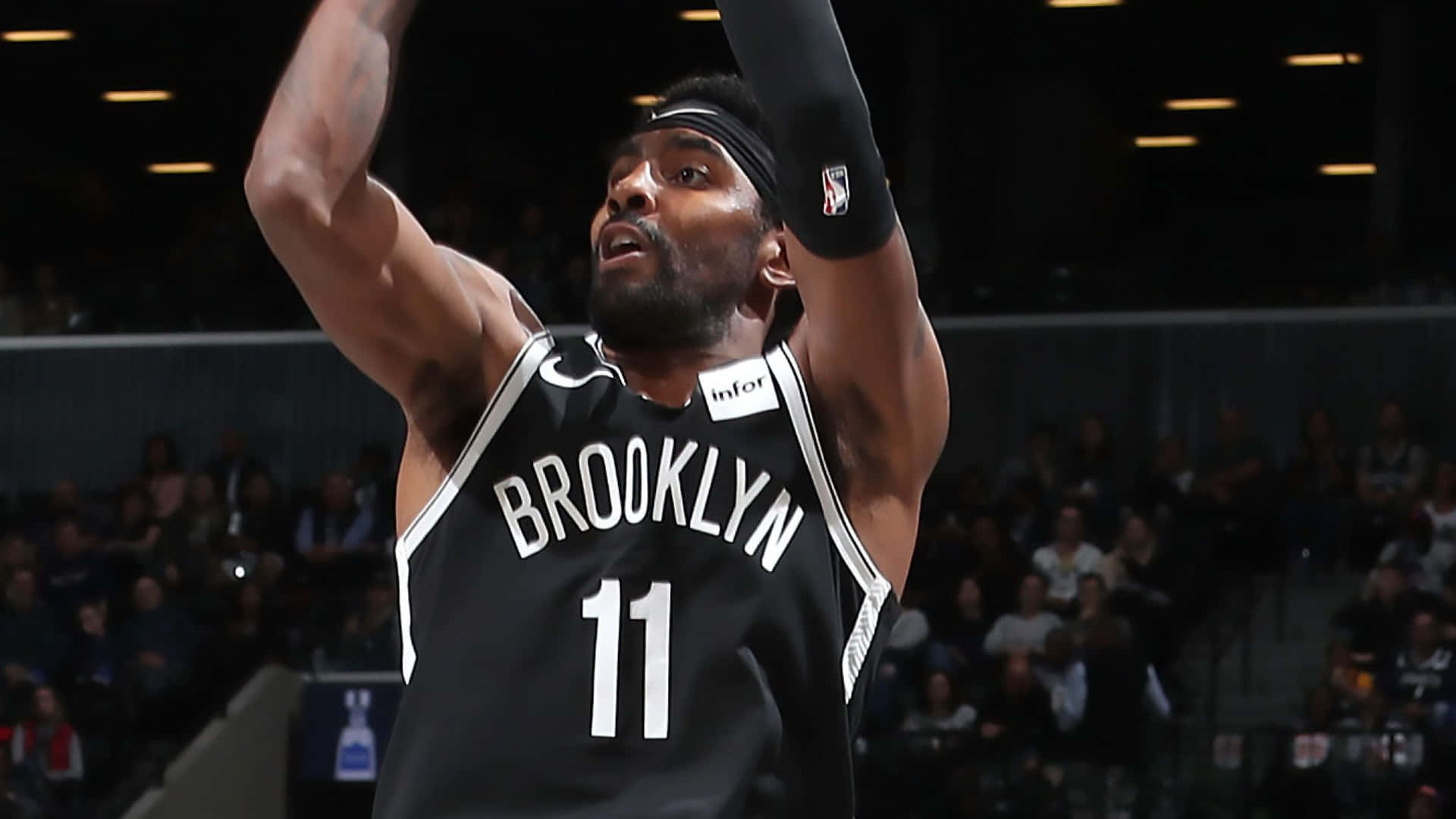 Kyrie Irving Joining The Brooklyn Nets Background