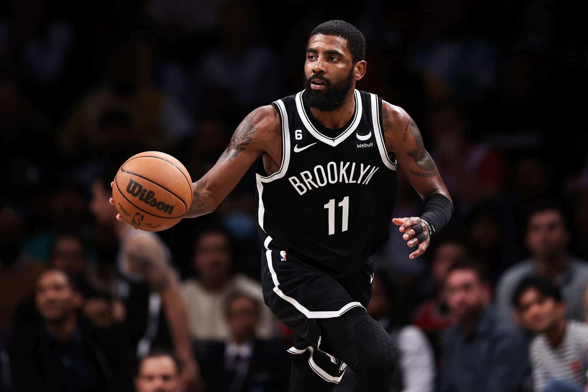 Kyrie Irving Leads The Brooklyn Nets To Victory! Background