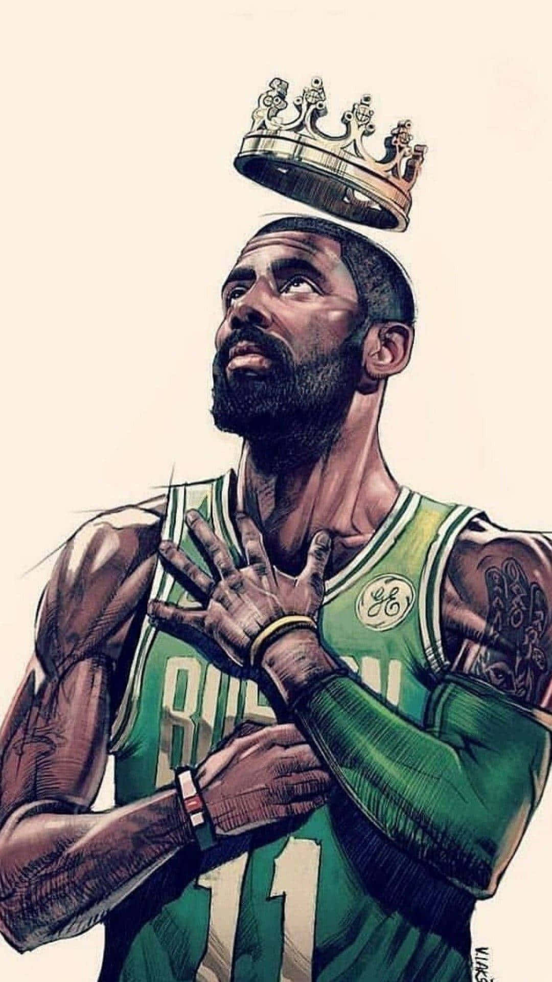 Kyrie Irving's Signature Iphone Background