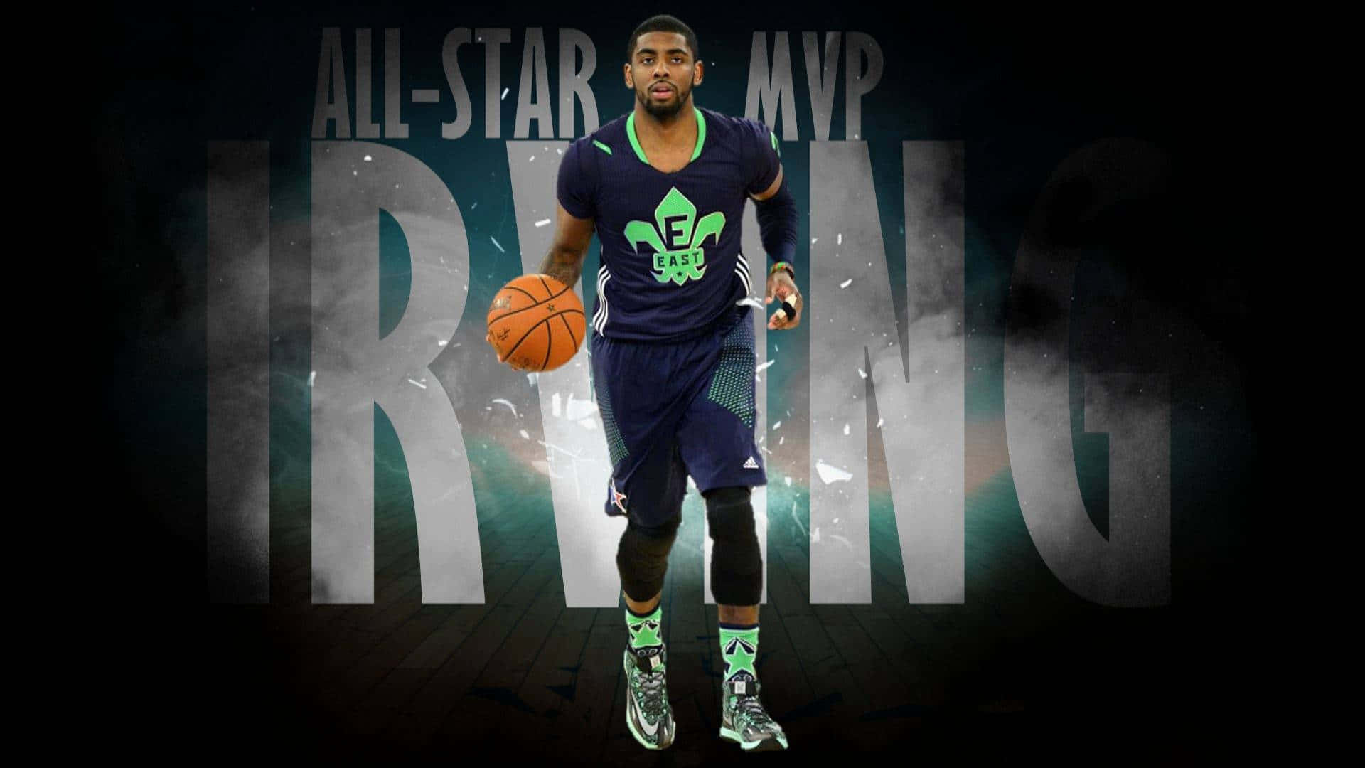 Kyrie Irving Taking A Break From Being Cool Background