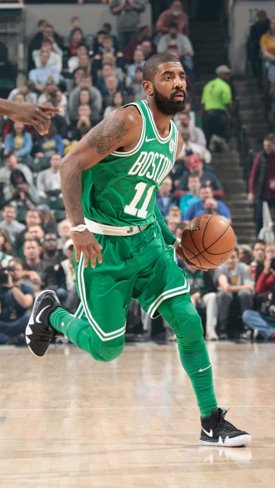 Kyrie Irving Using The Revolutionary Iphone Background