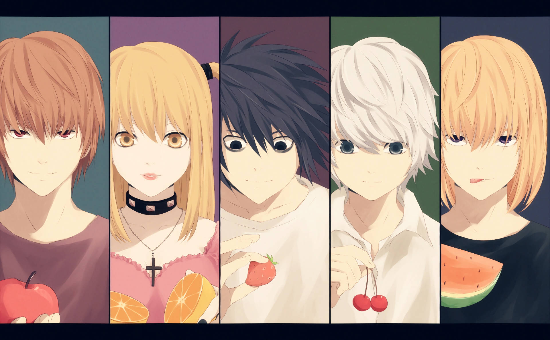 L Lawliet And Other Characters Background