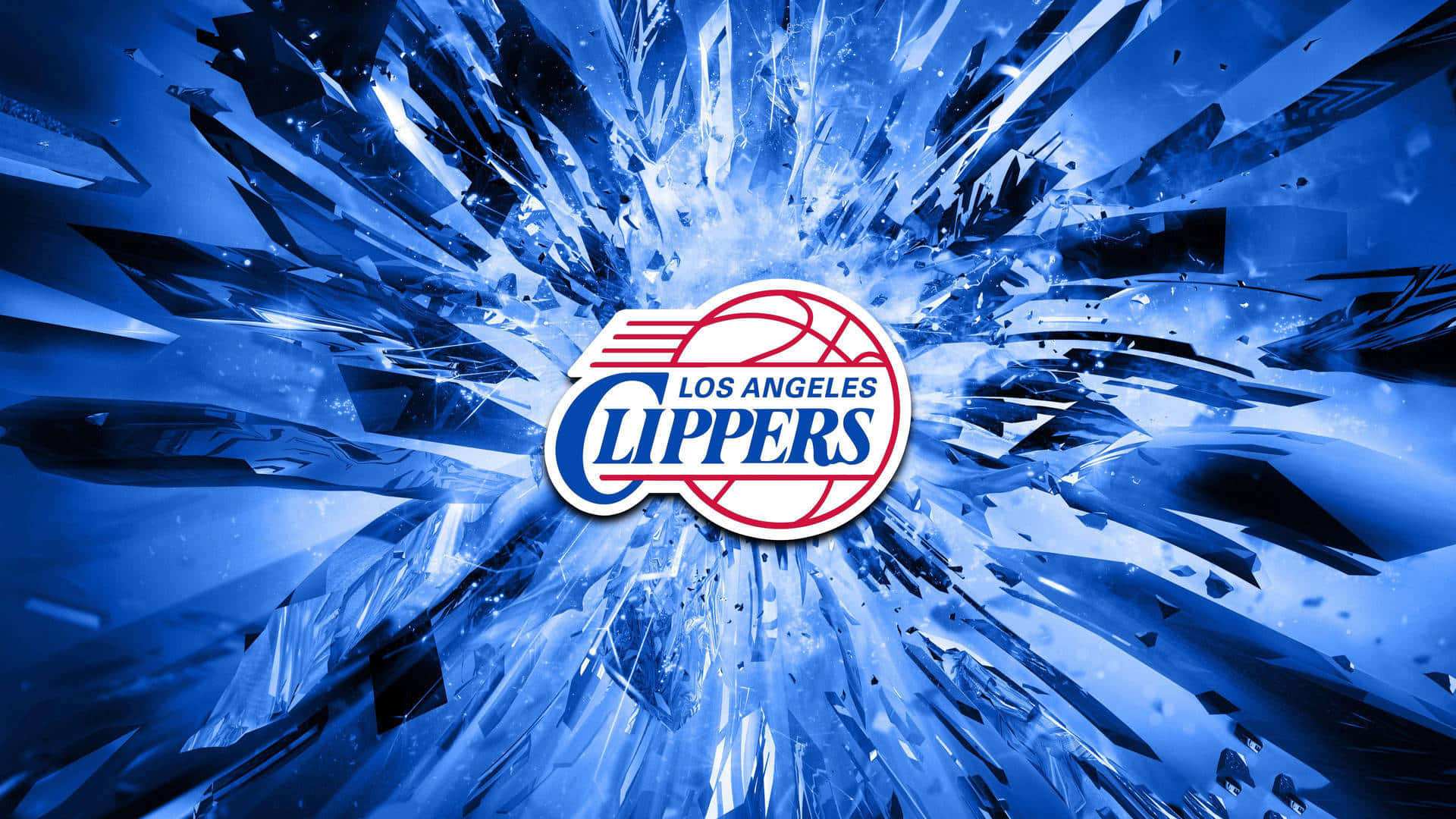 La Clippers Insignia Shining Bright Background