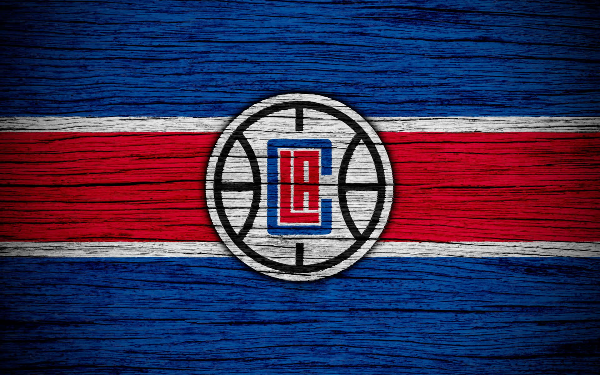 La Clippers Logo Enriched In Wood Illustration Background