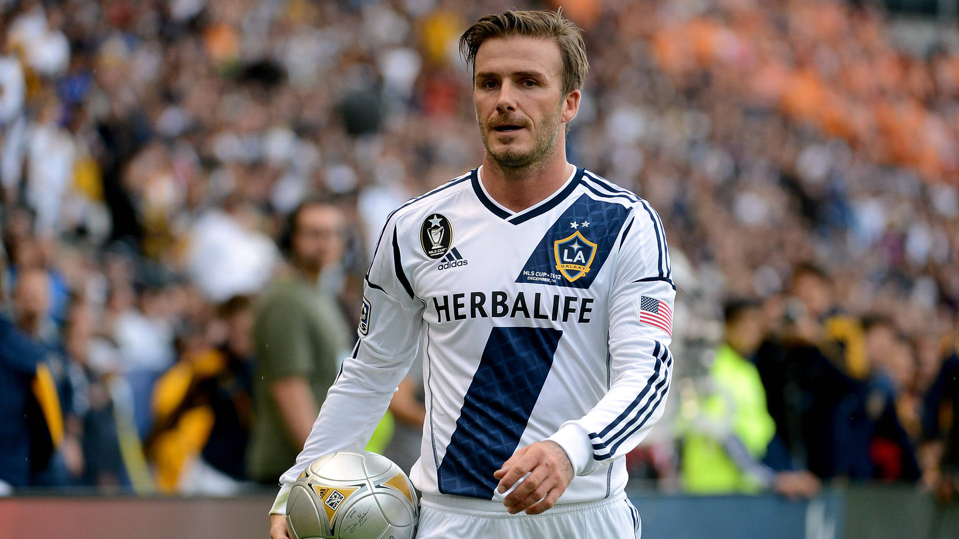 La Galaxy Soccer League Player Background