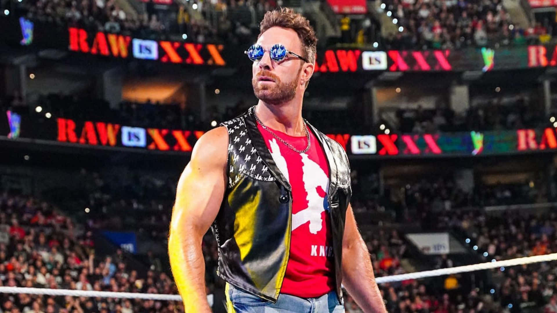 La Knight Wwe Raw 30 Background