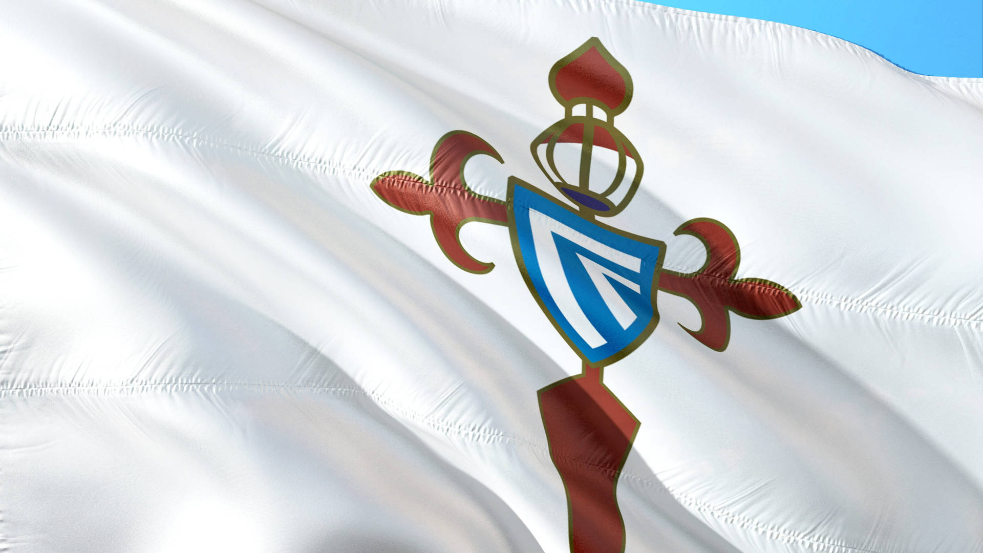 La Liga Celta De Vigo Flag Background
