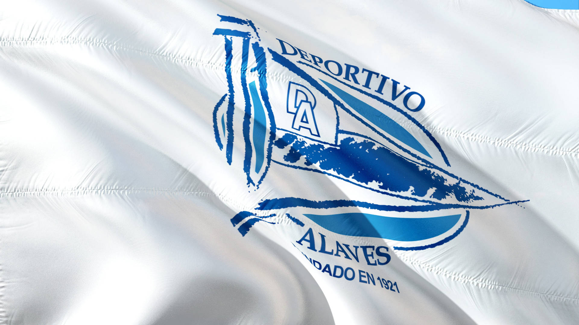 La Liga Deportivo Alavés Flag Background