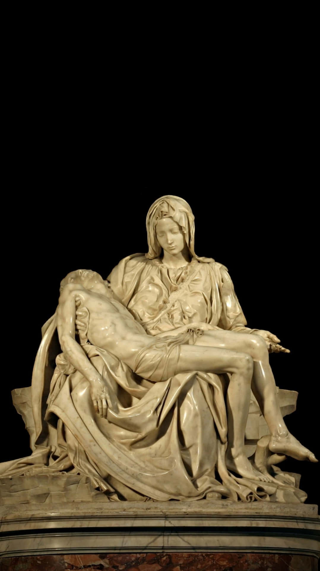 La Pietà By Michelangelo Background